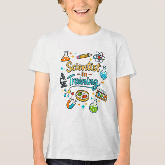 Young Scientist in Training Invitation トライブレンドＴシャツ