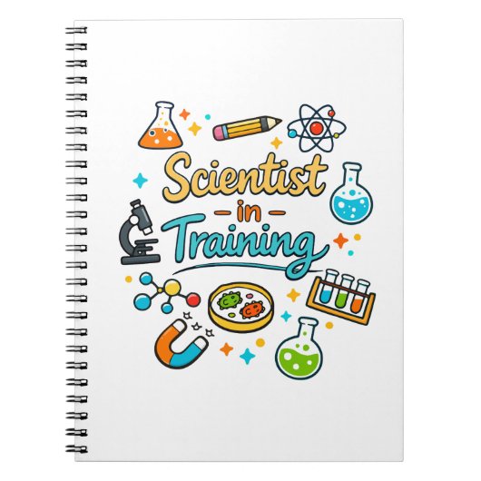 Young Scientist in Training Invitation ノートブック (正面)