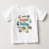 Young Scientist in Training Invitation ベビーTシャツ (正面)