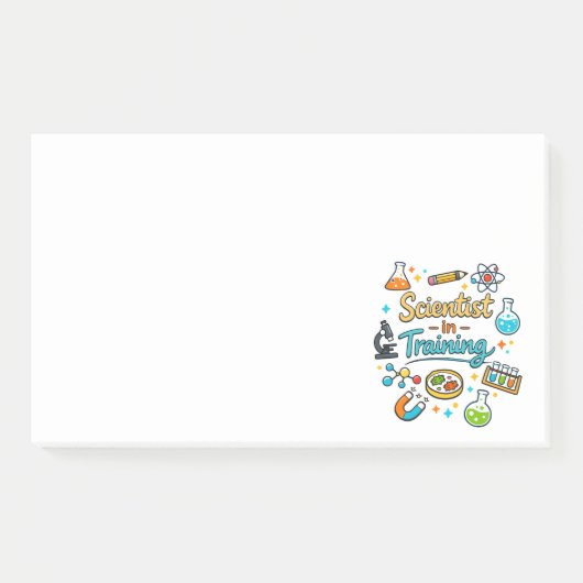 Young Scientist in Training Invitation ポストイット (正面)