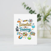 Young Scientist in Training Invitation ポストカード (スタンド正面)