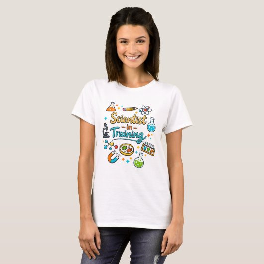 Young Scientist in Training Invitation Tシャツ (正面フル)