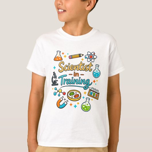Young Scientist in Training Invitation Tシャツ (正面)