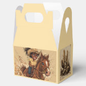 Young Smiling Girl Rides Her Horse フェイバーボックス (オープン)