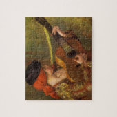 Young Spanish Woman with a Guitar by Pierre Renoir ジグソーパズル (縦)