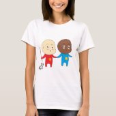 Young St. Nick St. Nicholas Sutklaasかわいいおもしろい Tシャツ (正面)