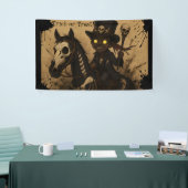 Young Voodoo Doc on Skull Horse 横断幕 (トレードショー)