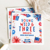 Young Wildと7月3日の4日 スタンダードカクテルナプキン