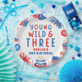 Young Wildと7月3日の4日 ペーパープレート (パーティー)