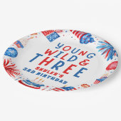 Young Wildと7月3日の4日 ペーパープレート (アングル)