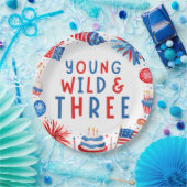 Young Wildと7月3日の4日 ペーパープレート (パーティー)