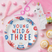 Young Wildと7月3日の4日 ペーパープレート (パーティー)