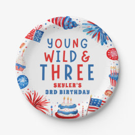 Young Wildと7月3日の4日 ペーパープレート