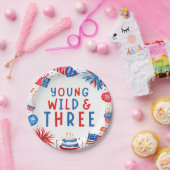 Young Wildと7月3日の4日 ペーパープレート (パーティー)