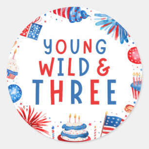 Young Wildと7月3日の4日 ラウンドシール