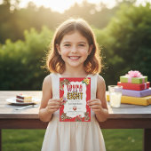 Young Wild and Eight Tiger Jungle Birthday  招待状