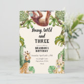 Young, wild and three 招待状 (スタンド正面)