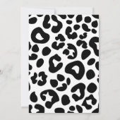 Young Wild and Three Safari Birthday Party 招待状 (裏面)