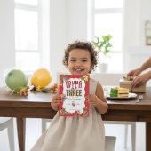 Young Wild and Three Tiger Tropical Birthday 招待状