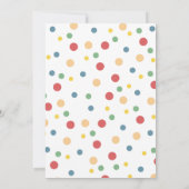 Young Wild and Three Zoo Animals 招待状 (裏面)