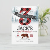 Young Wild & Threeの招待、Lumberjack 3rd 招待状 (スタンド正面)