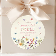 Young Wild & Three ワイルドフラワー 3歳の誕生日パーティー
