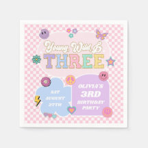 Young Wild & Three 名門私立校風の Patch 3rd Birthdayパーティー