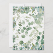 Young Wild & Three Party Animals Girl 3rd Birthday 招待状 (裏面)