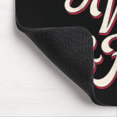 Young Wild Women Motivational Men Kids  マウスパッド (コーナー)