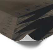 Young Woman at a Virginal — Vermeer ポスター (角)