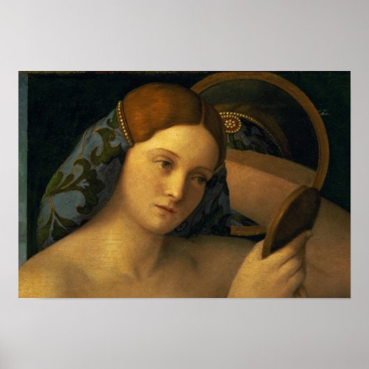 Young Woman at her Toilet ポスター (正面)