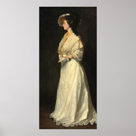 Young Woman - Robert Henriファインアート ポスター (正面)