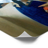 Young Woman with a Water Pitcher by Vermeer ポスター (角)