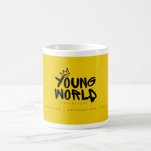 Young World Collective ロゴ コーヒーマグカップ (中央)
