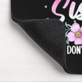 Youngest Sister Tee Rules Don't Apply To Me Funny マウスパッド (コーナー)