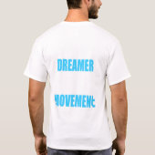 YoungQの女性はTシャツを破壊しました Tシャツ (裏面)