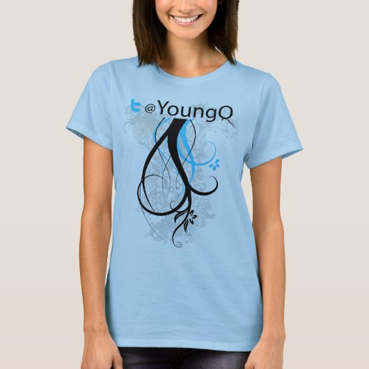 YoungQの女性ベビードール(合う) Tシャツ (正面)