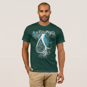 YoungQベーシックBellaキャンバスTシャツ Tシャツ (正面フル)