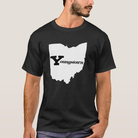 Youngstownオハイオ州のTシャツ Tシャツ (正面)