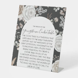 YOUNGSTOWN COOKIE TABLE結婚のサイン 台座サイン