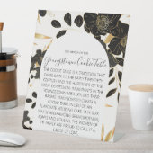 YOUNGSTOWN COOKIE TABLE結婚のサイン 台座サイン (インサイチュ)