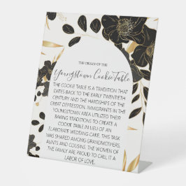 YOUNGSTOWN COOKIE TABLE結婚のサイン 台座サイン