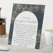 YOUNGSTOWN COOKIE TABLE結婚のサイン 台座サイン (インサイチュ)