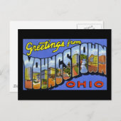 Youngstown Ohioからのご挨拶 ポストカード (正面/裏面)