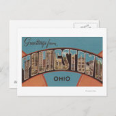 Youngstown, Ohio – 大きな文字のシーン ポストカード (正面/裏面)
