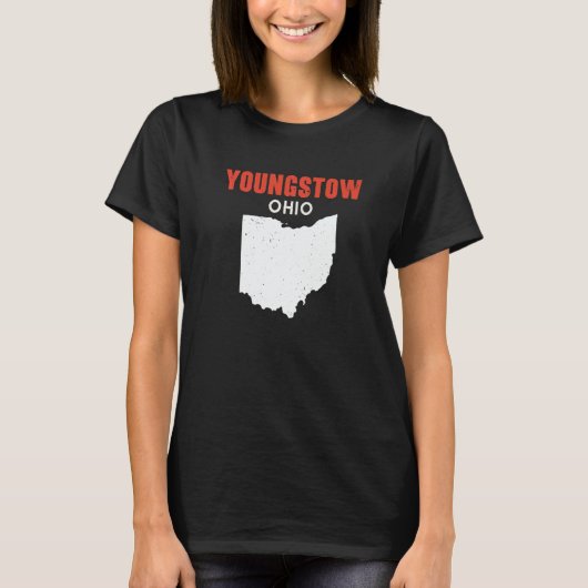 YOUNGSTOWN Ohio USA State America Travel Ohioan   Tシャツ (正面)