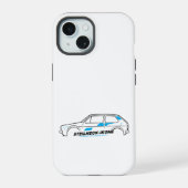 Youngtimer | Retro Car | Tuning Szene iPhone 15ケース (裏面)