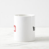 YouNoob コーヒーマグカップ (中央)