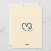 Your お気に入りの Dog translator Happy Father's Day シーズンカード (裏面)