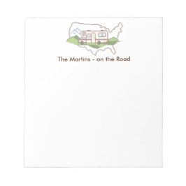 Your カスタマイズ Road Trip USA Notepad ノートパッド
